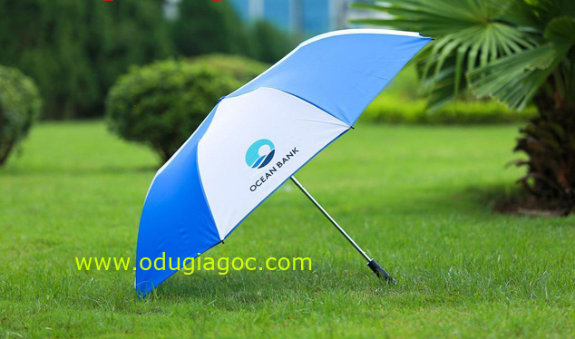 Ô dù cầm tay ngân hàng in logo OCEAN BANK